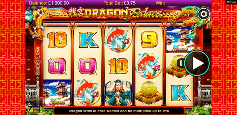 The Dragon Palace demo game.