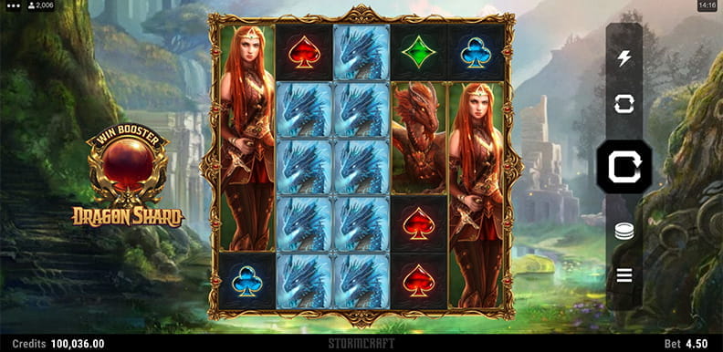 The Dragon Shard demo game.