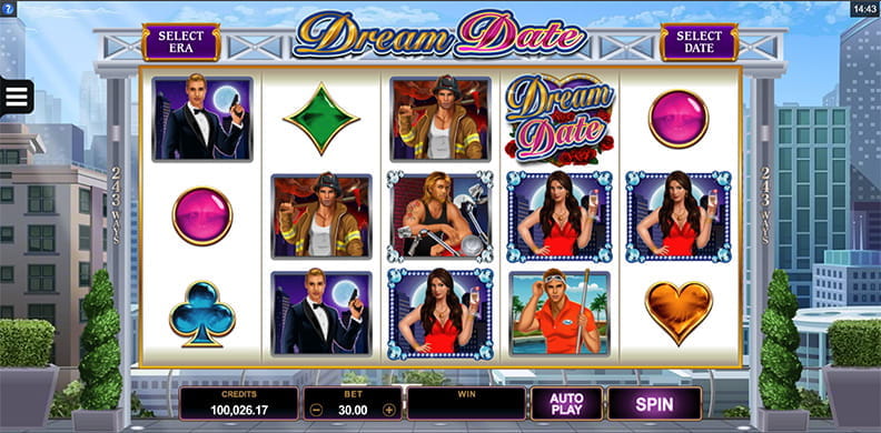 The Dream Date demo game.