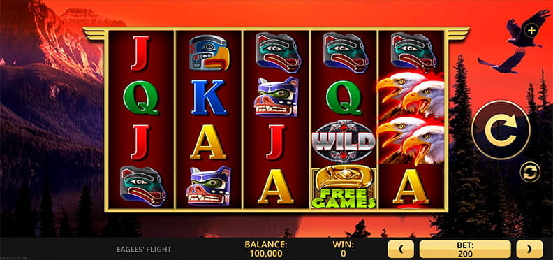 The Eagles' Flight demo game.