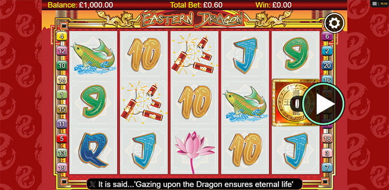 The Eastern Dragon demo game.