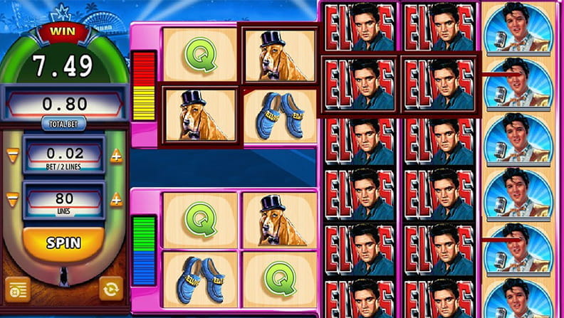 The Elvis the King Lives demo game.