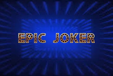 Epic Joker slot logo