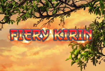 Fiery Kirin Slot Logo