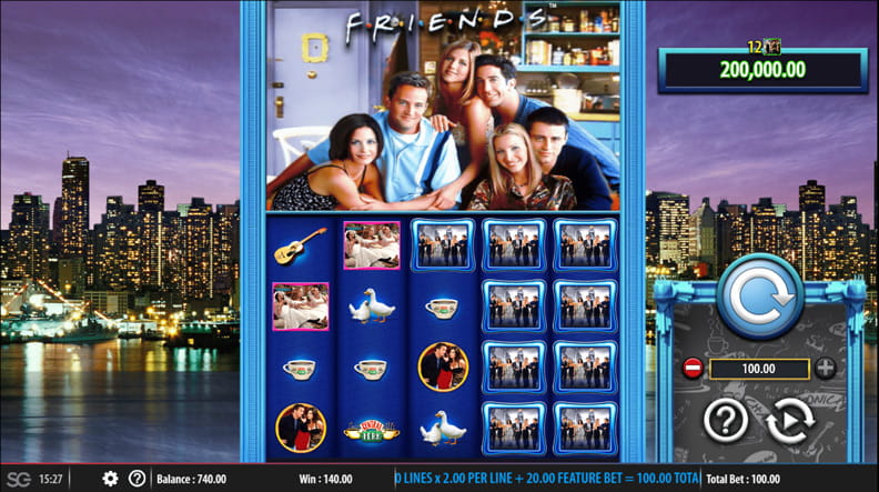 The FRIENDS demo game.
