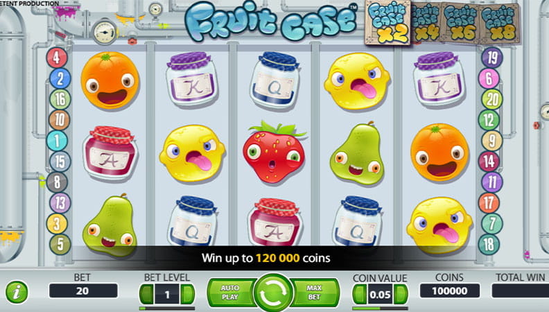 The Fruit Case demo game.