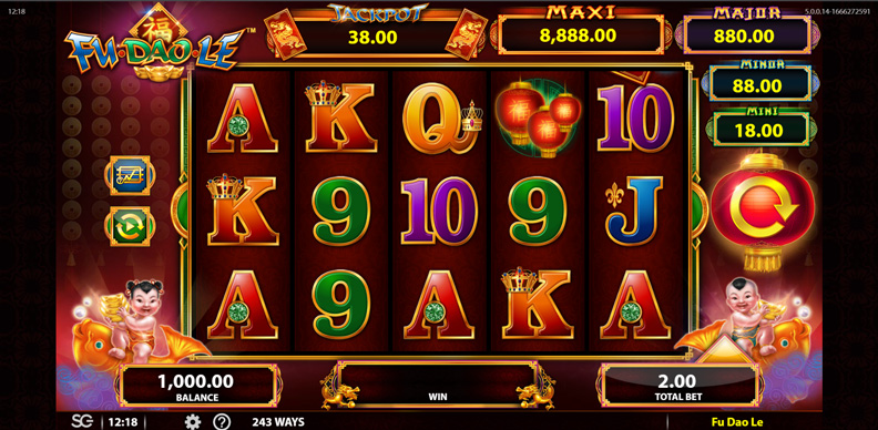 The Fu Dao Le demo game.