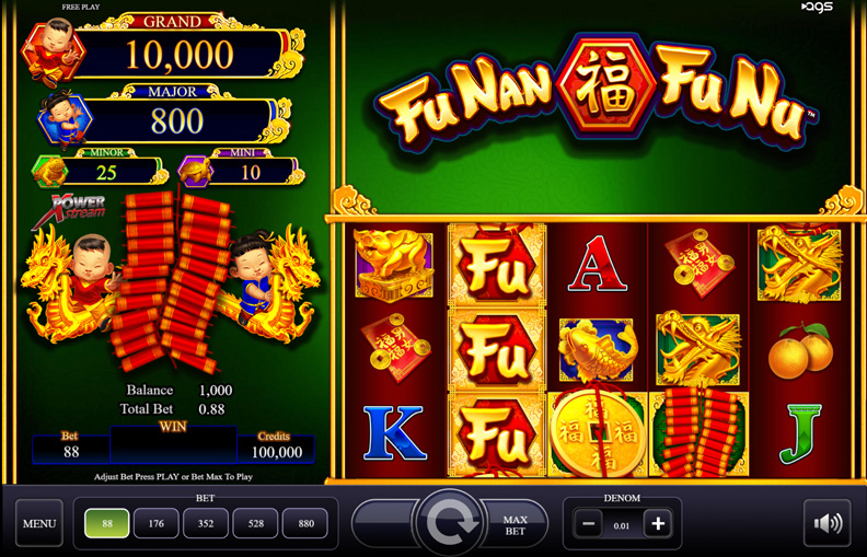 The Fu Nan Fu Nu demo game.