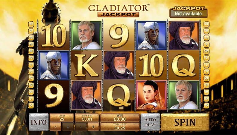 The Gladiator Slot Demo Game.