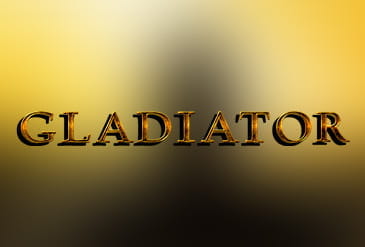 Gladiator slot logo.