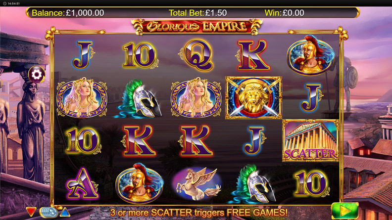 The Glorious Empire demo game.