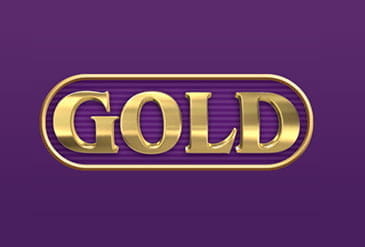 Gold slot logo.