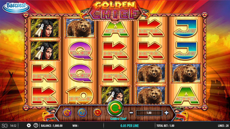 The Golden Chief demo game.