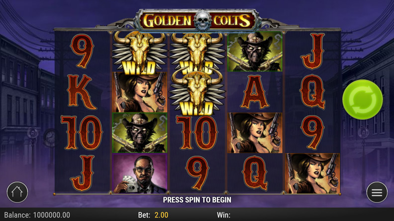 The Golden Colts demo game.