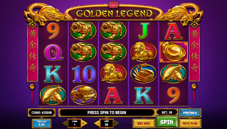 The Golden Legend demo game.