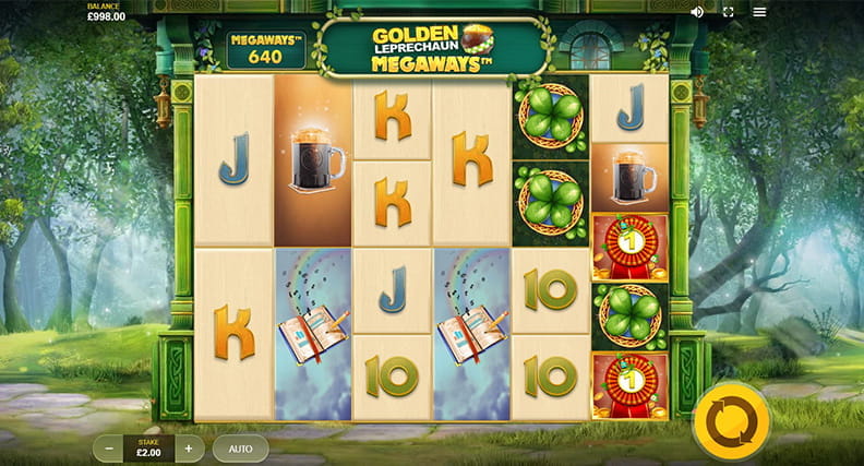Golden Leprechaun MegaWays demo game
