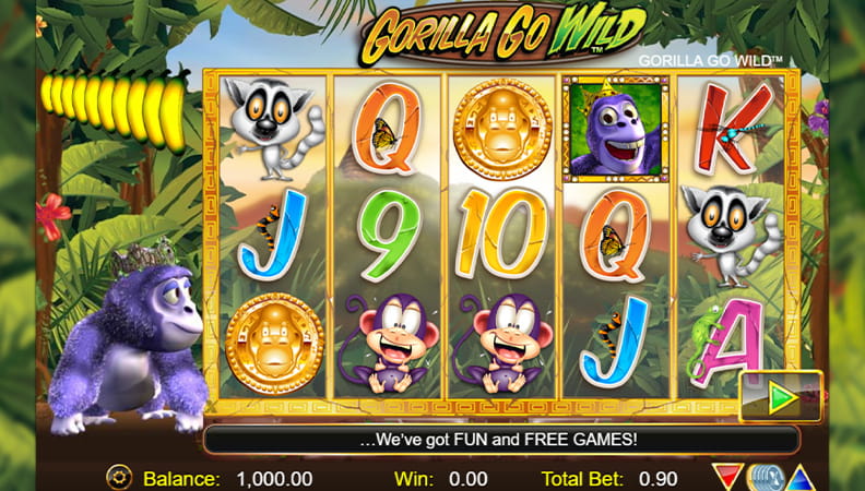 The Gorilla Go Wild demo game.