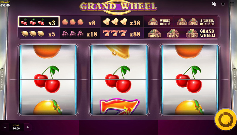 The Grand Wheel demo game.