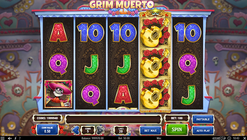 The Grim Muerto demo game.