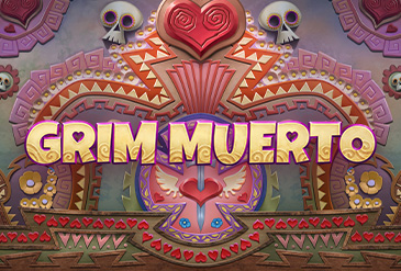 Grim Muerto slot logo