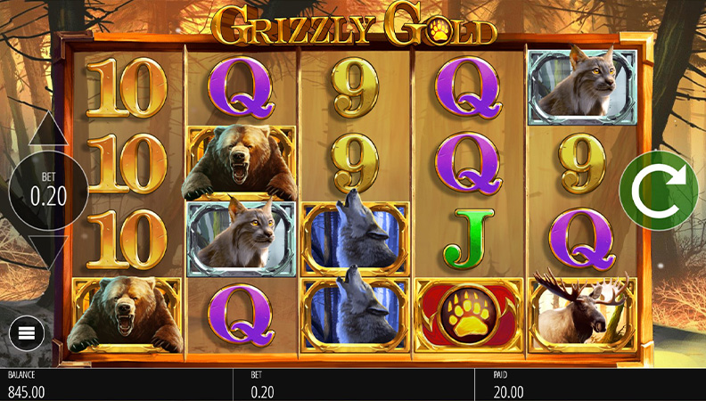 The Grizzly Gold demo game.