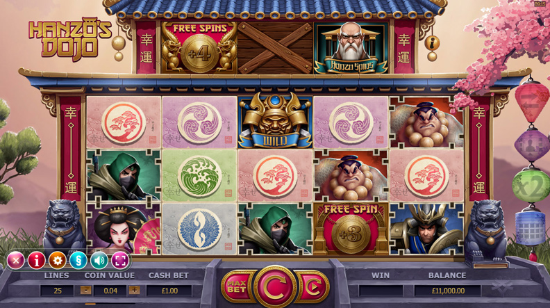 The Hanzo's Dojo demo game.