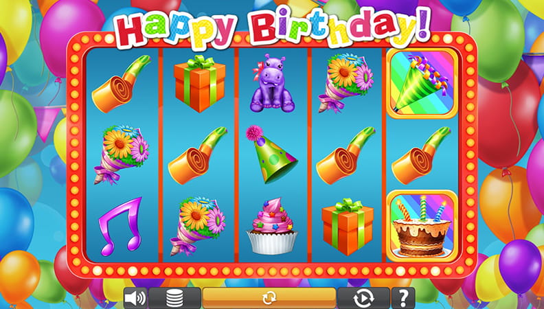 The Happy Birthday demo game