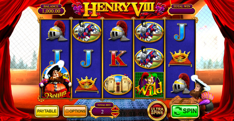 The Henry VIII demo game.