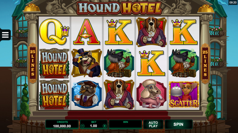 The Hound Hotel demo game.