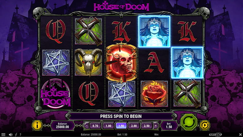 The House of Doom demo game.