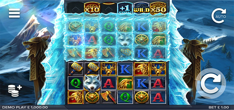 The Ice Wolf demo game.