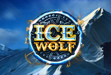 Ice Wolf slot logo