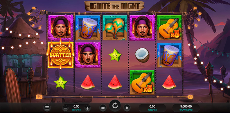 The Ignite the Night demo game.