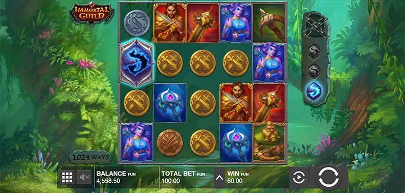 The Immortal Guild demo game.