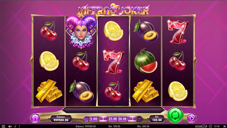 The Inferno Joker demo game.