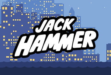 Jack Hammer Slot logo.