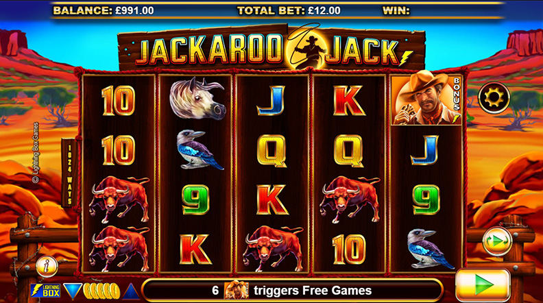 The Jackaroo Jack demo game.