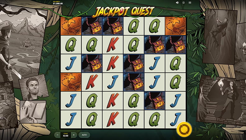 The Jackpot Quest demo game.