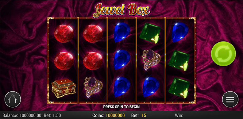 The Jewel Box demo game.