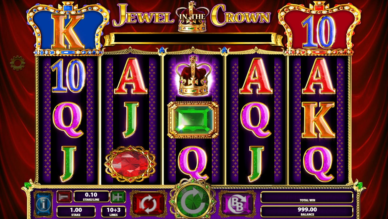 The Jewel in the Crown demo game.