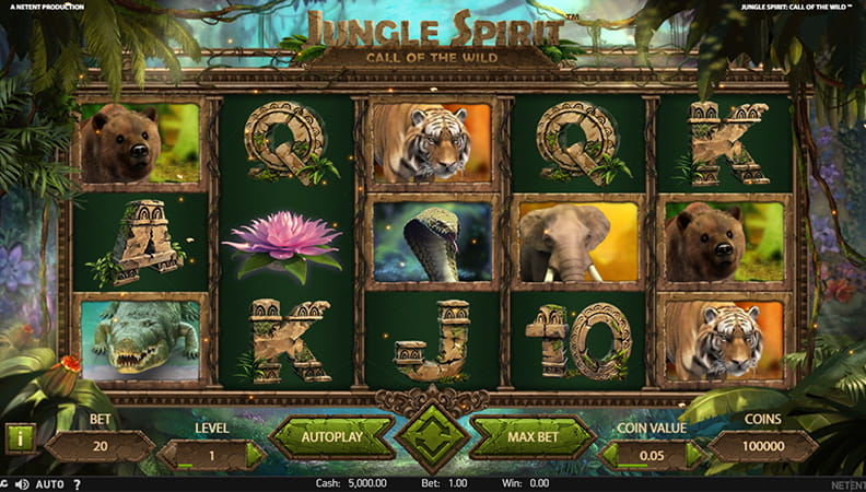 The Jungle Spirit Call of the Wild demo game.