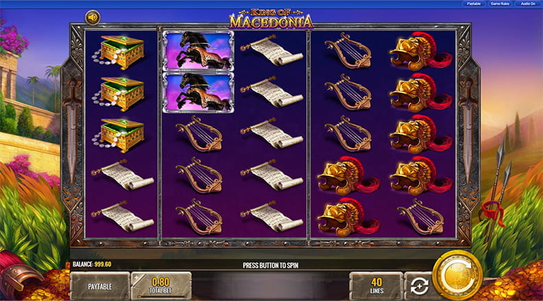 The King of Macedonia Demo Game.