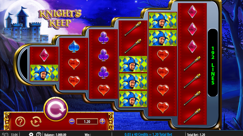 The Knight's Keep demo game.