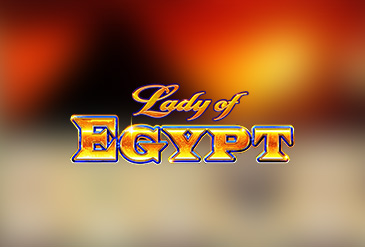 Lady of Egypt slot logo