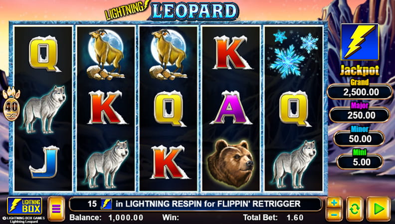 The Lightning Leopard demo game