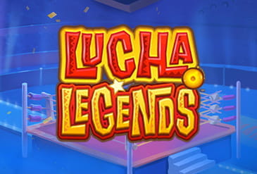 Lucha Legends slot logo.