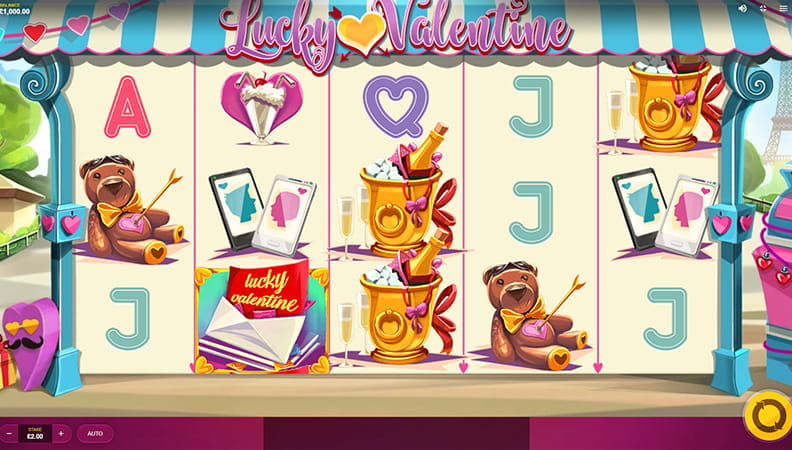 The Lucky Valentine demo game.