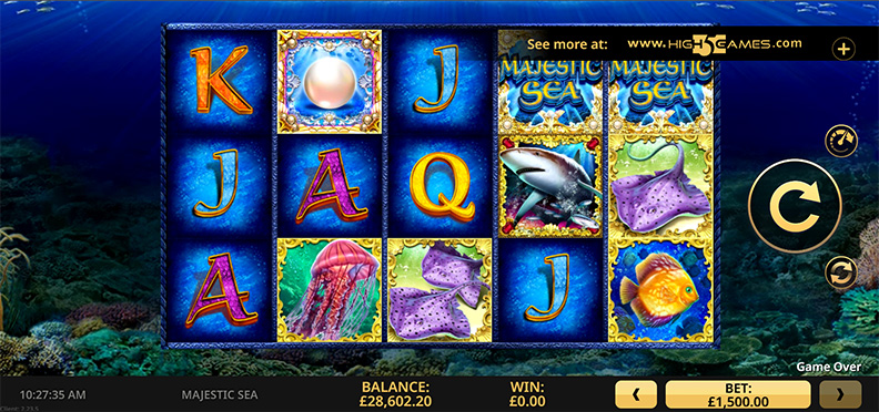 The Majestic Sea demo game.