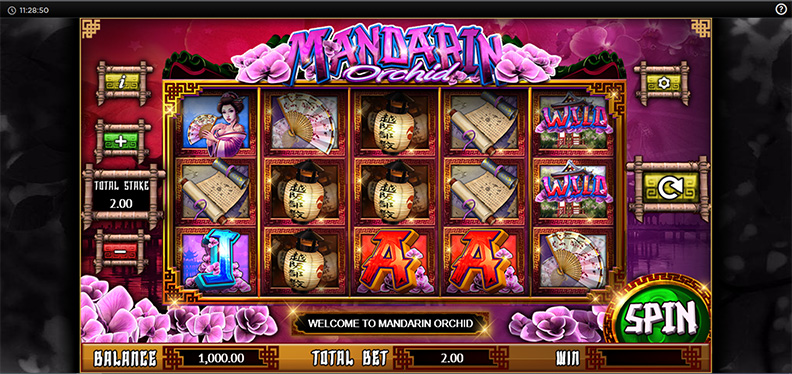 The Mandarin Orchid demo game.