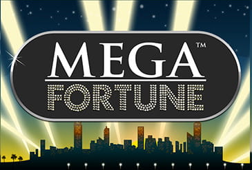 Mega Fortune slot logo.